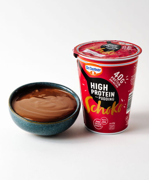 Dr. Oetker Chocolate Flavored High Protein Pudding