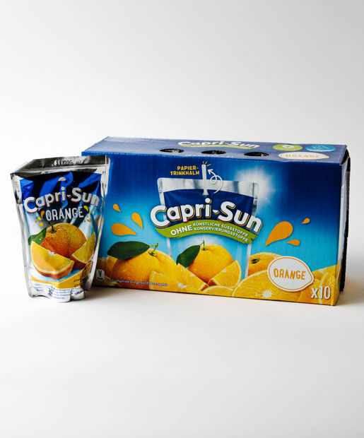  CAPRI-SUN&BUBBLES orange juice drink 330ml