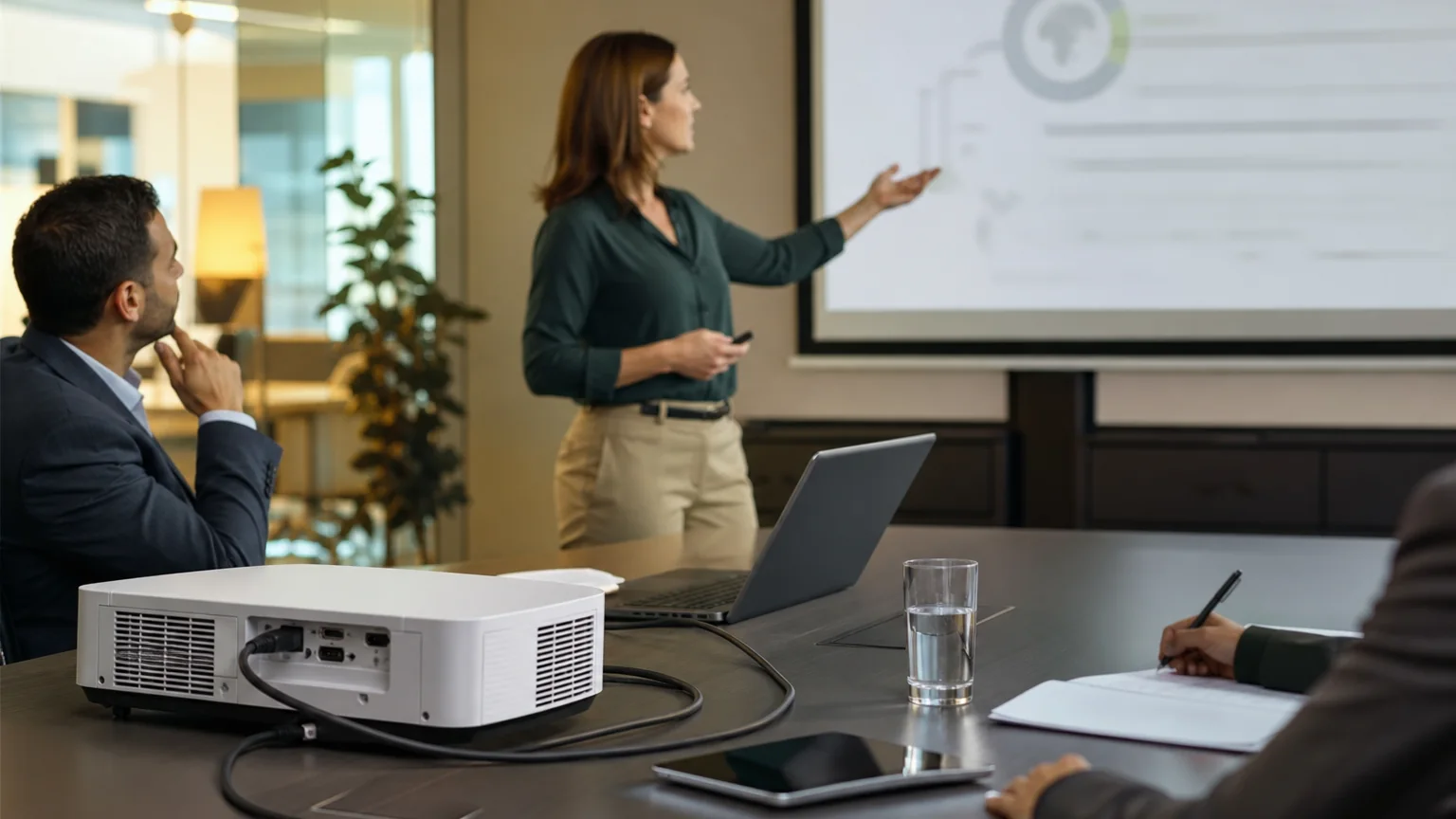 Portable Projectors for Teams