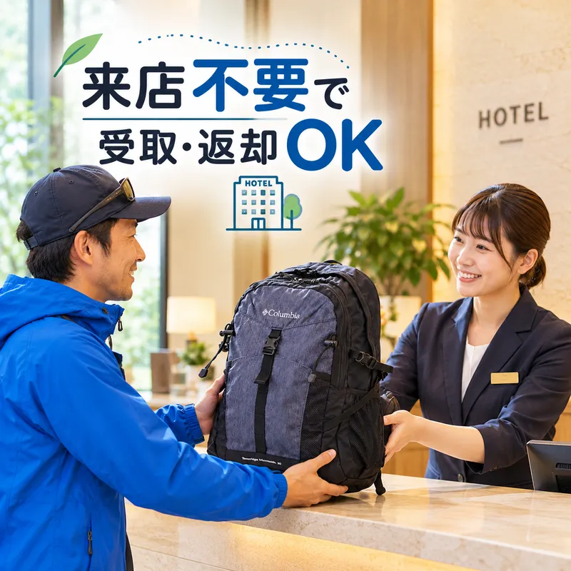配達・返却対応