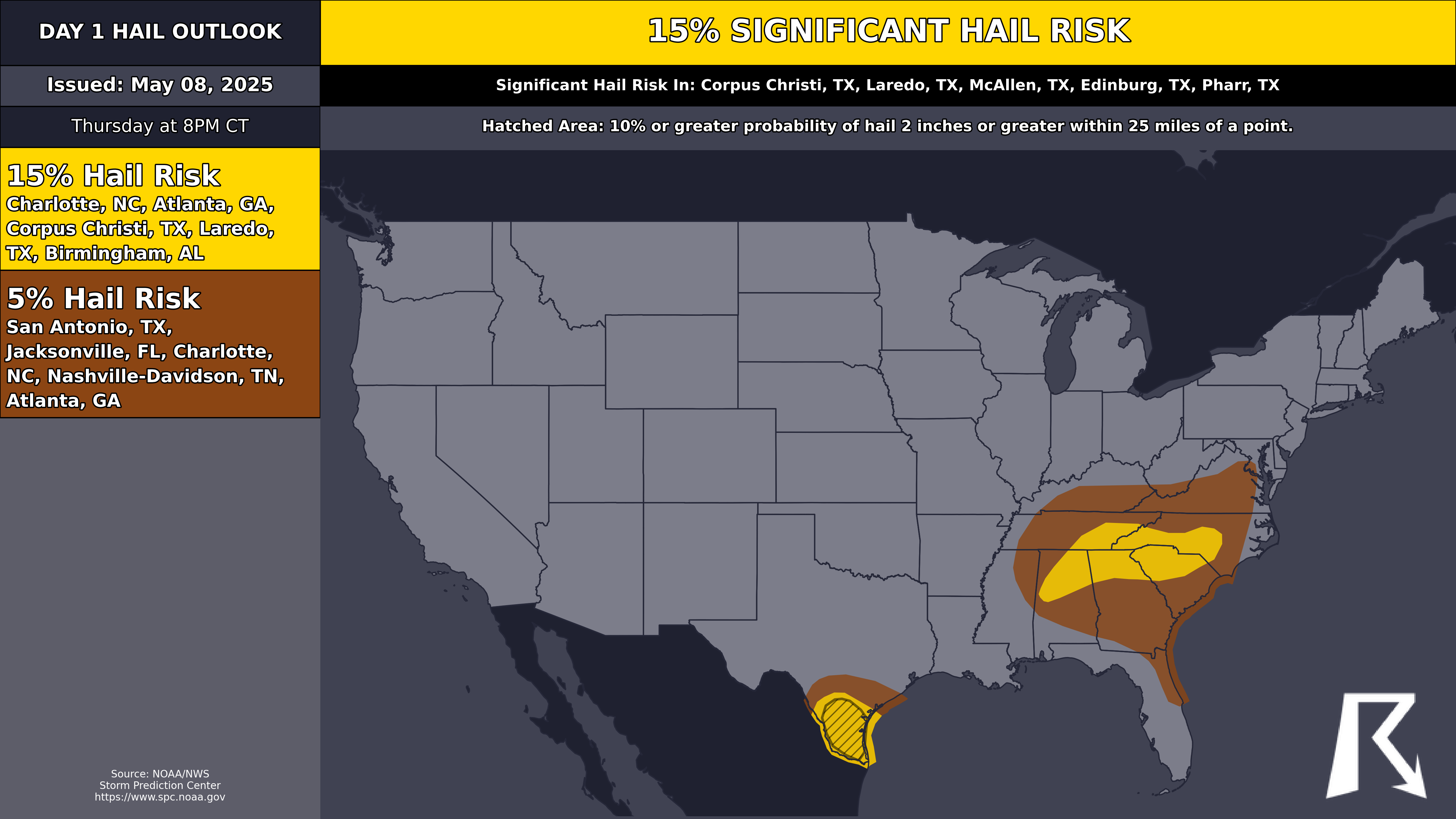 Day 1 Hail Outlook
