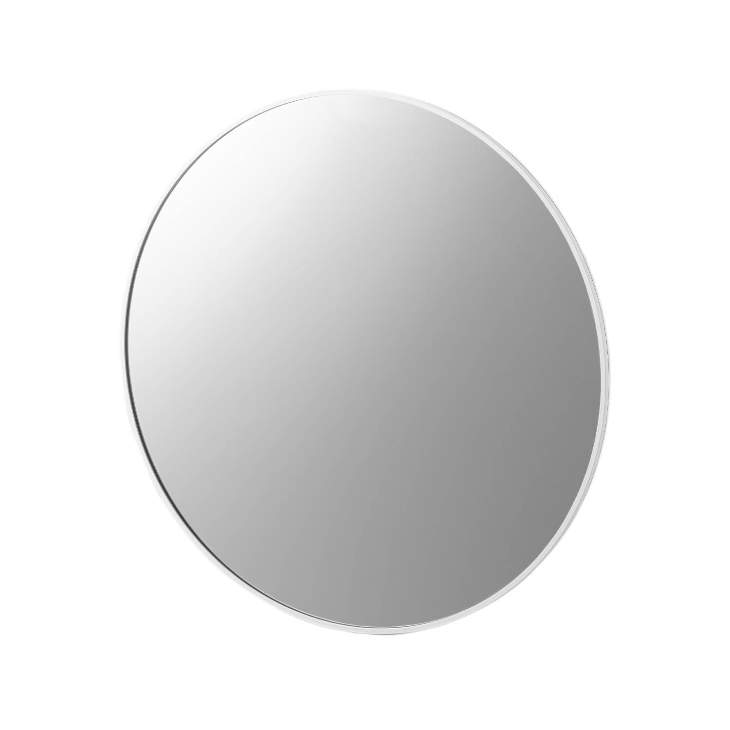 マグネットバスルーム樹脂ミラー タワー 丸形 42cm