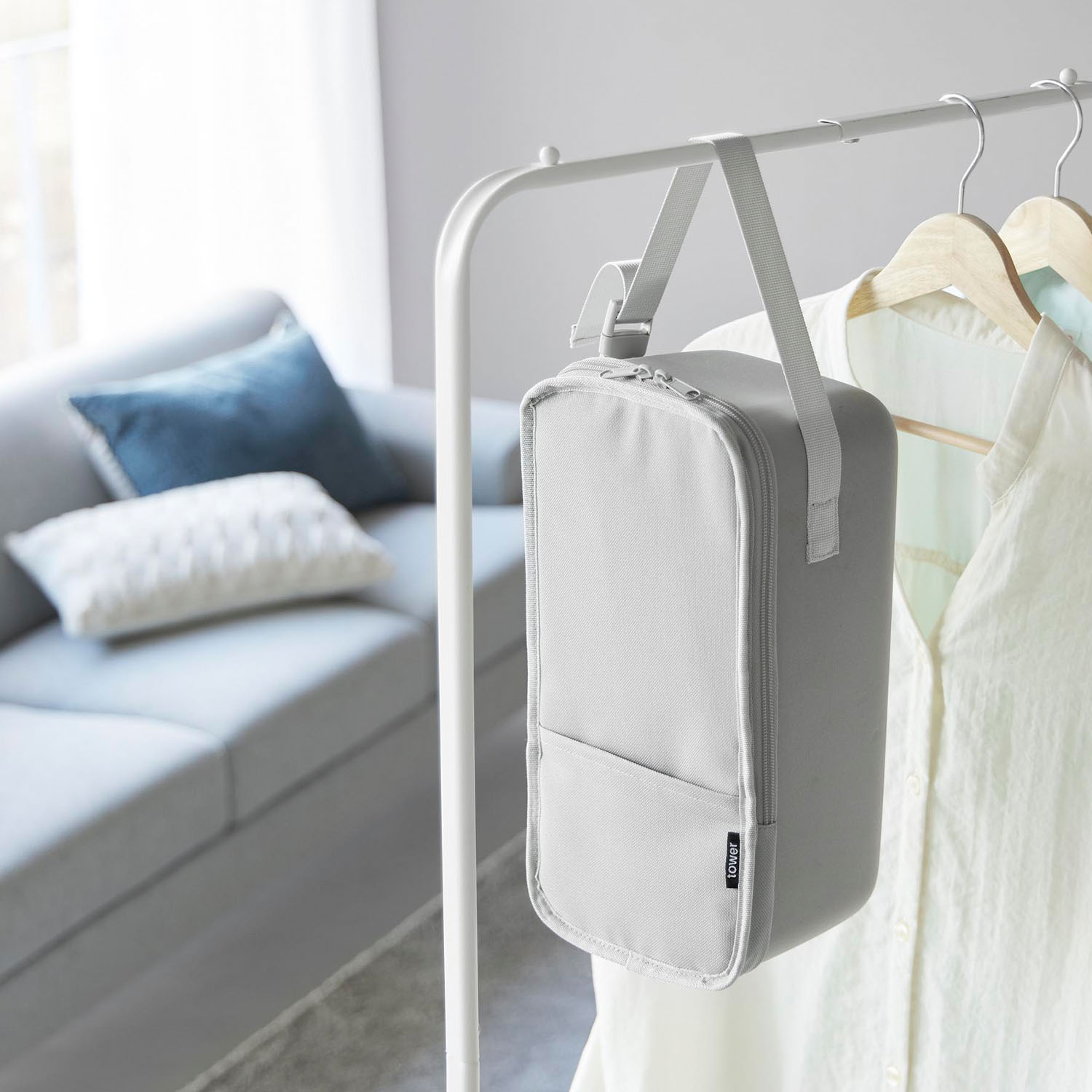 スチームアイロン収納ケース タワー