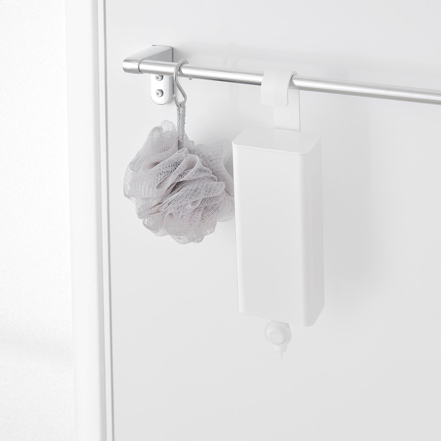 引っ掛けバスルーム詰め替えパウチディスペンサー収納ホルダー タワー S