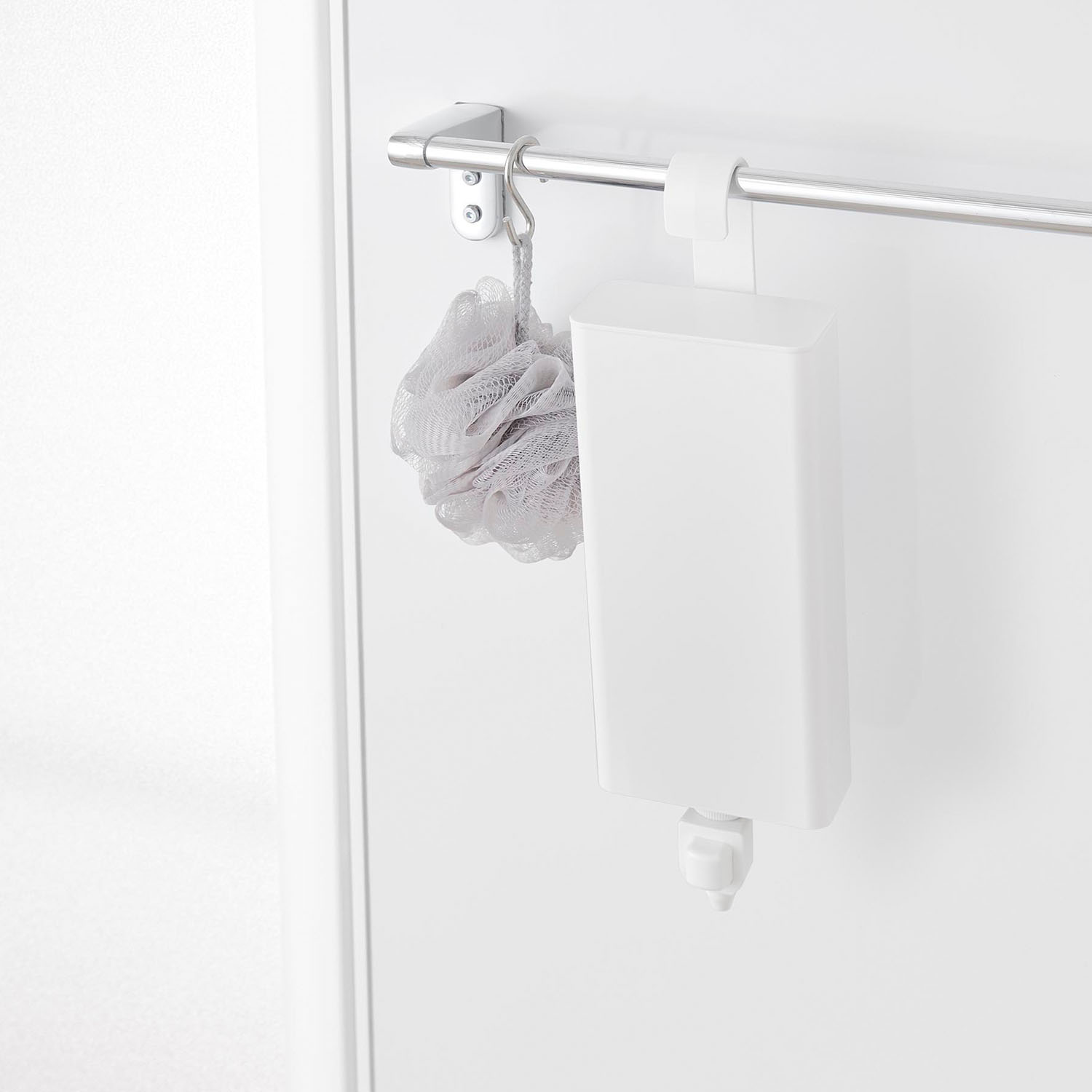 引っ掛けバスルーム詰め替えパウチディスペンサー収納ホルダー タワー L