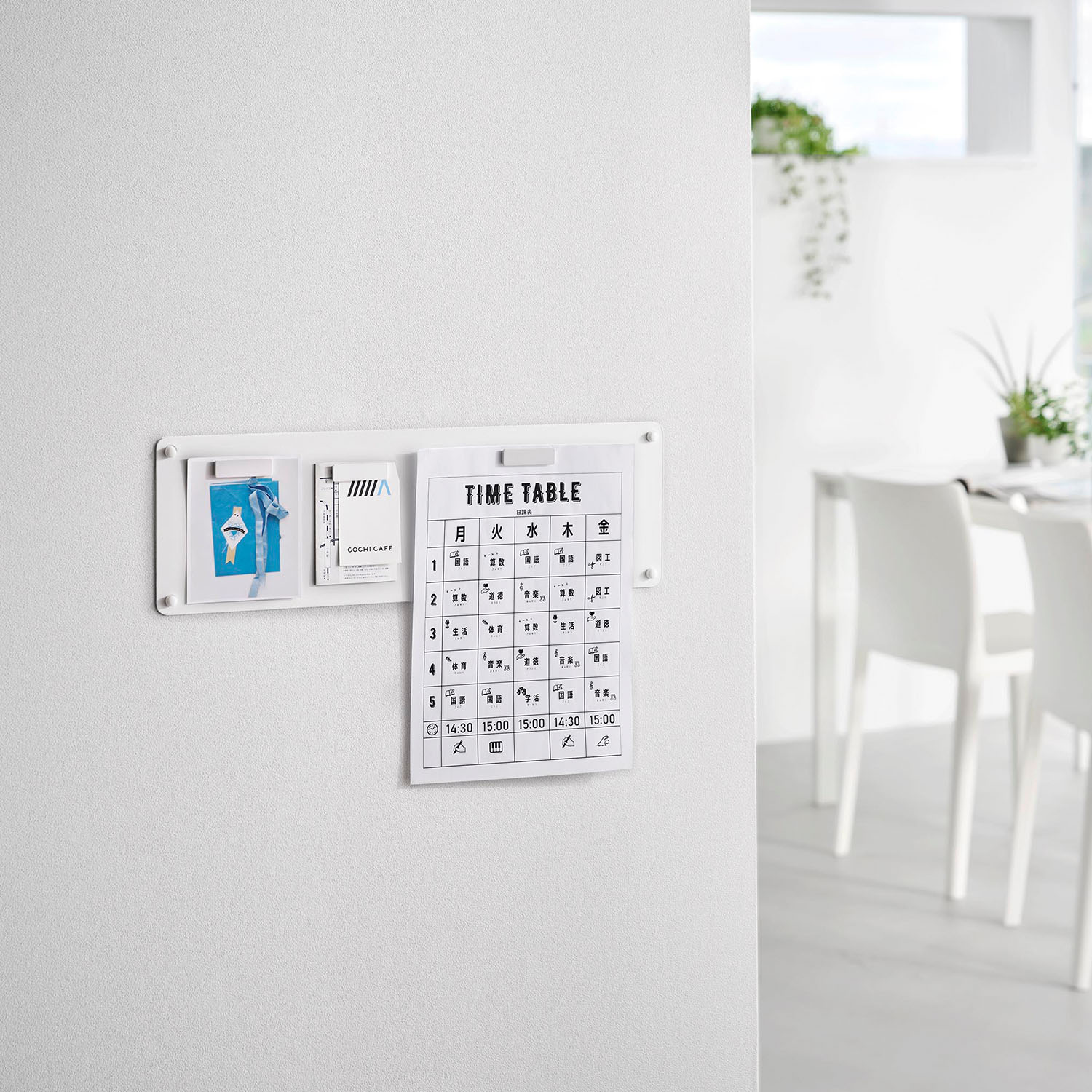 ウォールプリントスチールパネル タワー S 石こうボード壁対応