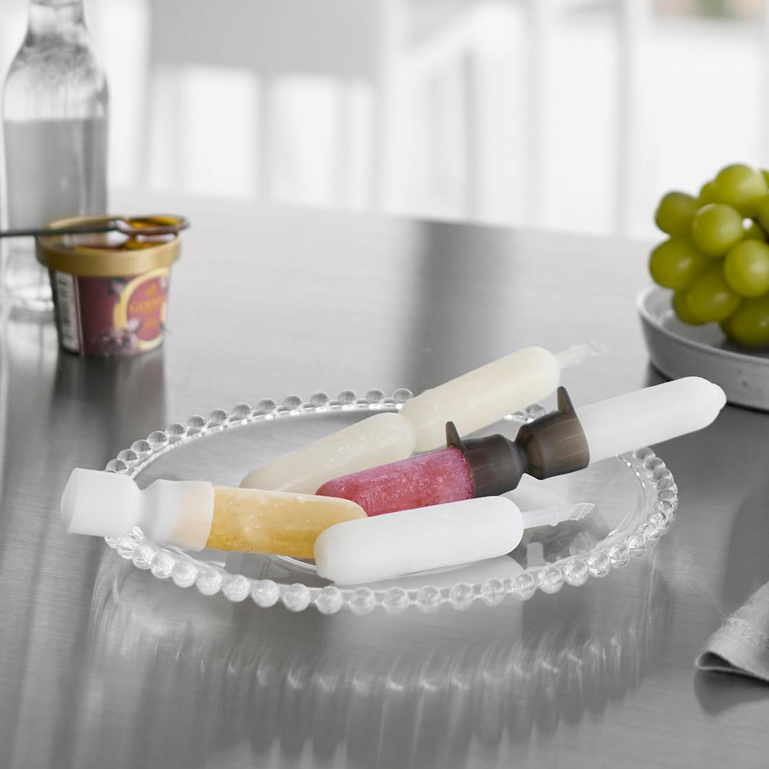 シリコーン折るポリジュースアイスカバー タワー 2色セット