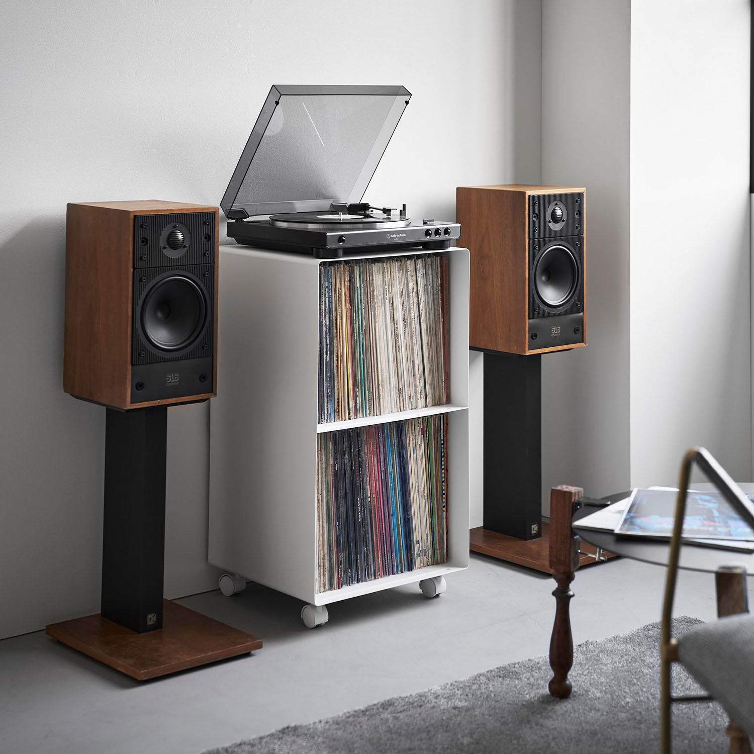 レコードラック タワー