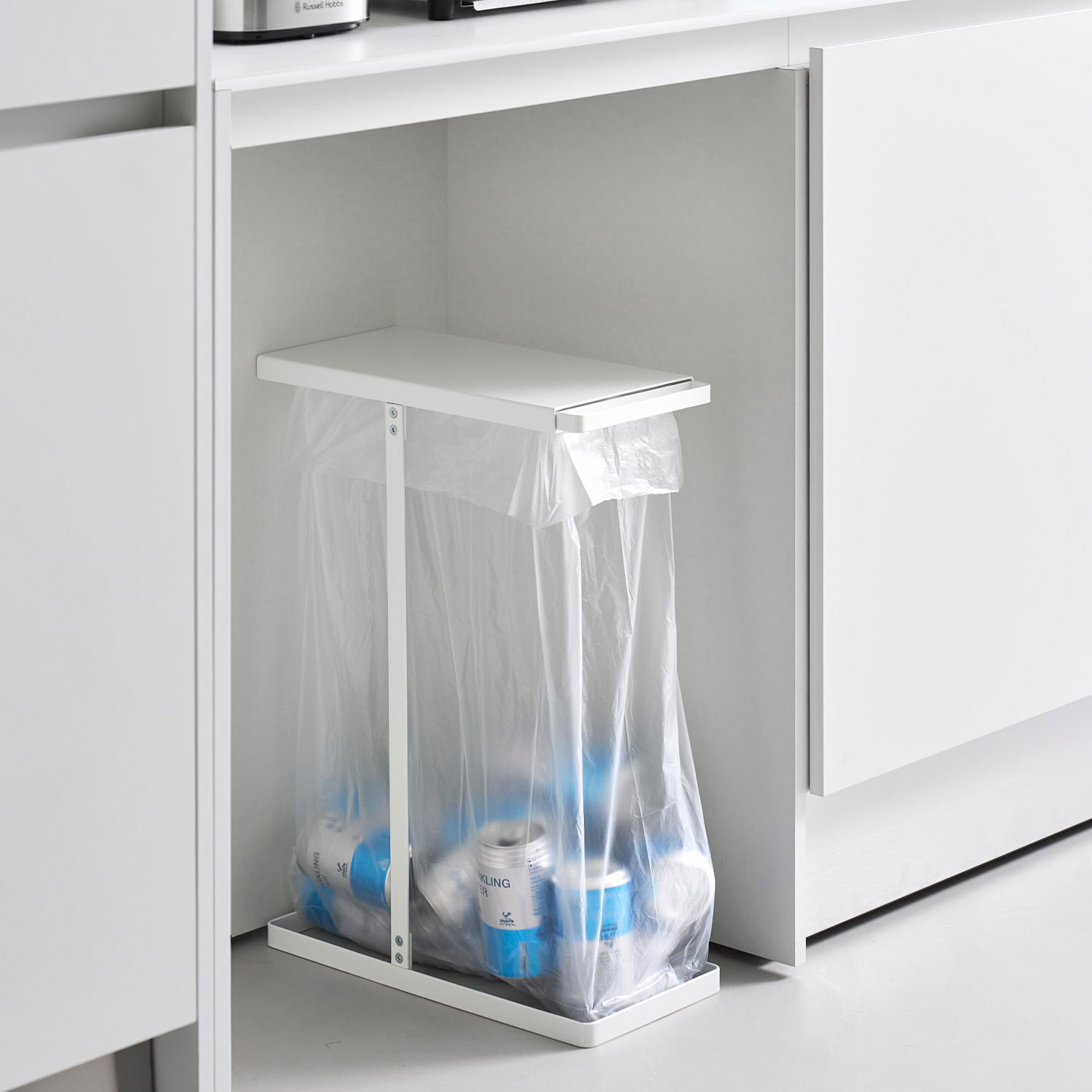 引き出す分別ゴミ袋ホルダー タワー スリム 45L