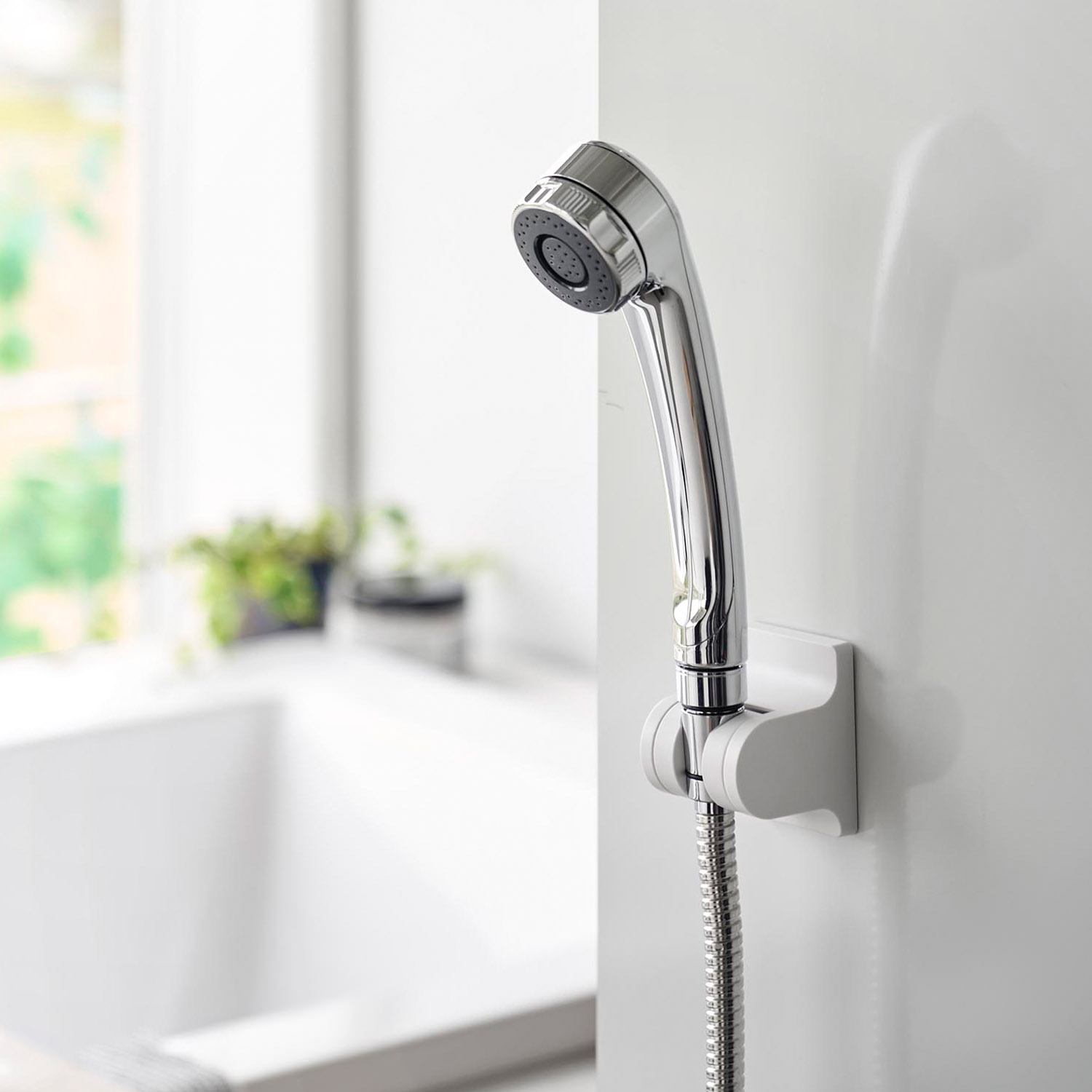 角度が調節できるフィルムフックシャワーホルダー タワー