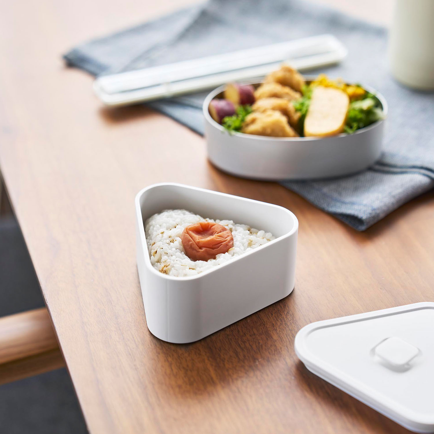 バルブ付き密閉おにぎりケース タワー