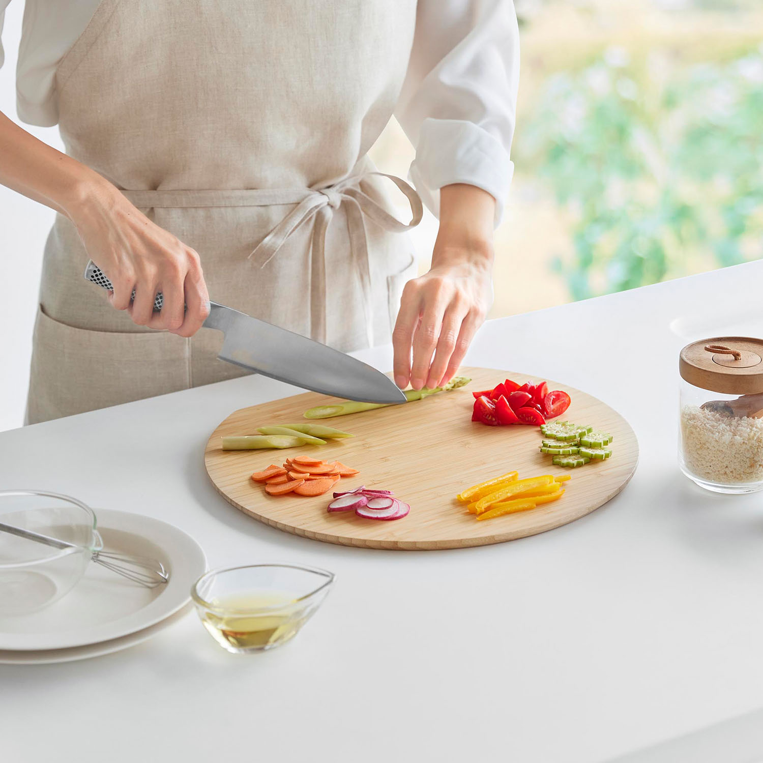 まな板 トスカ 丸型 L