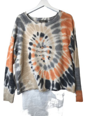 Pull cachemire multicolore