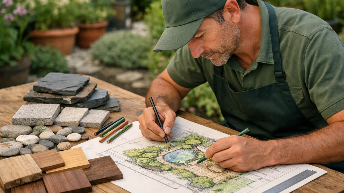 Professional planning for perfect garden borders