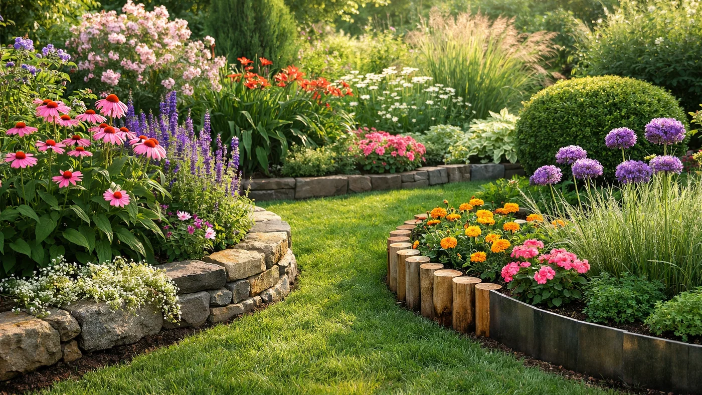 Transform Your Garden with Stunning Border Edging Ideas