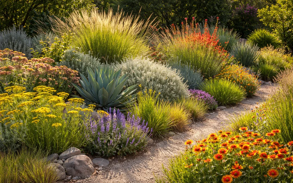 Climate-smart garden with region-specific plants