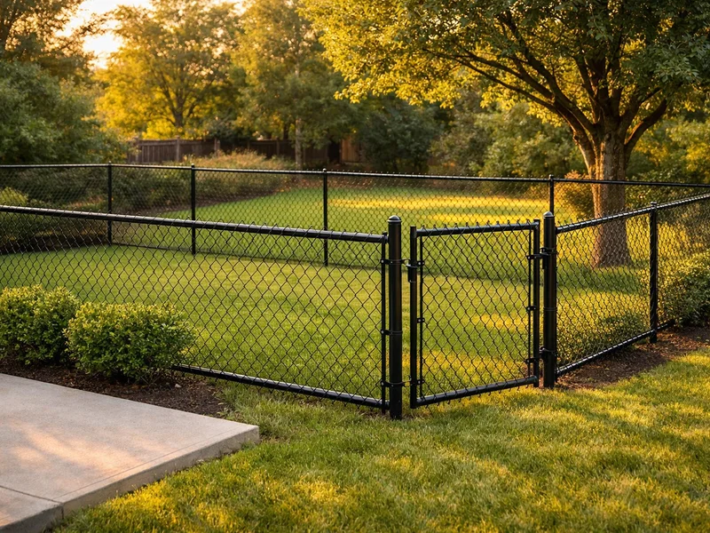 Chain Link Fence Yard