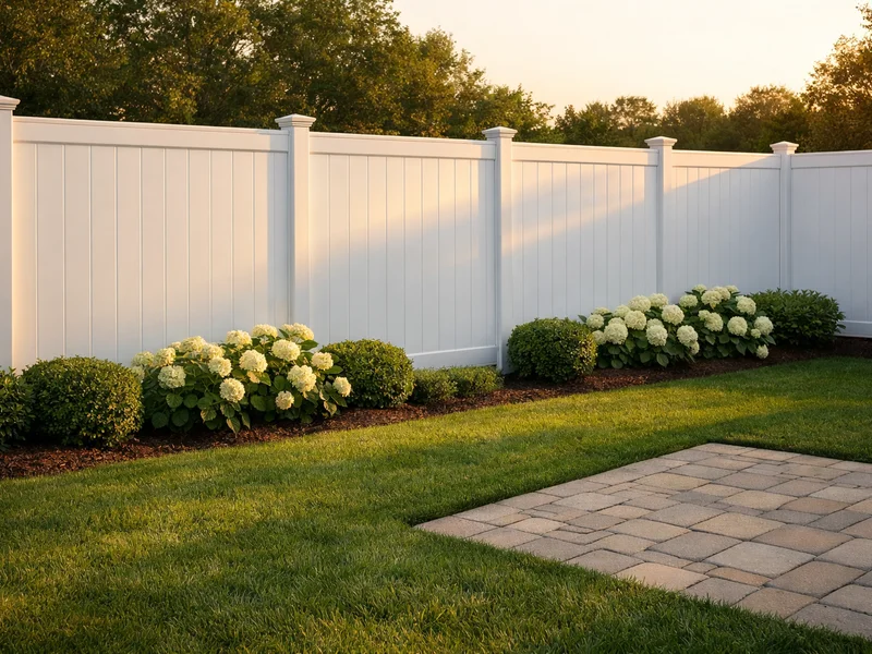 Vinyl Privacy Fence