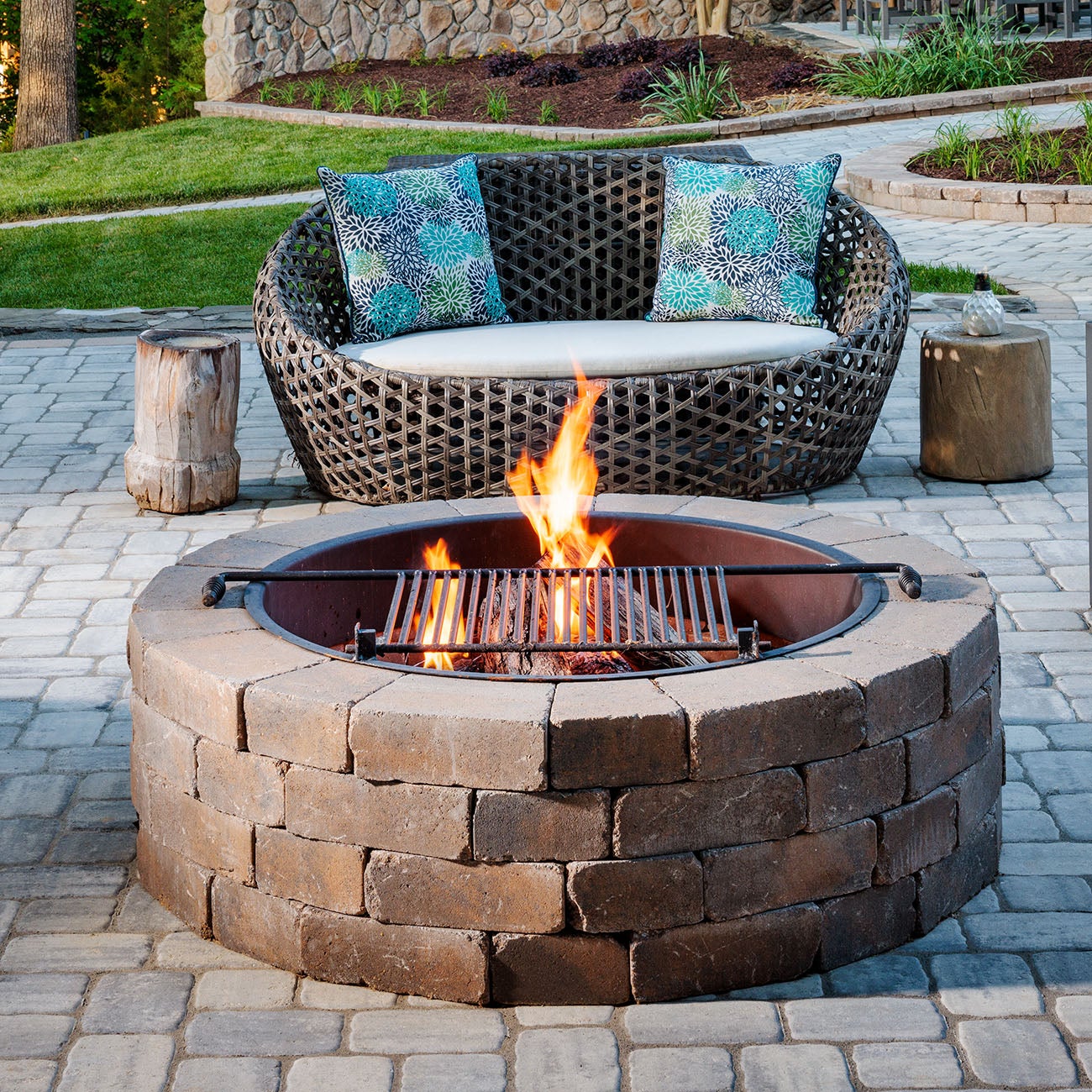 Weston Fire Pits in Danville Beige
