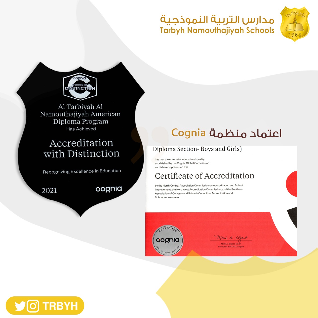 جائزة التميز ودرع التميز في التعليم عالميًا