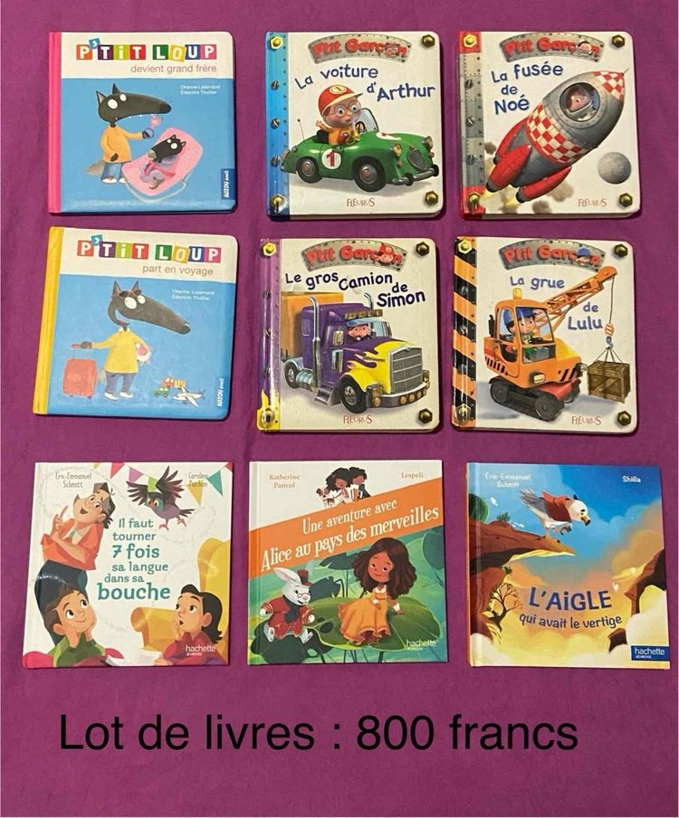 Jouets enfants divers