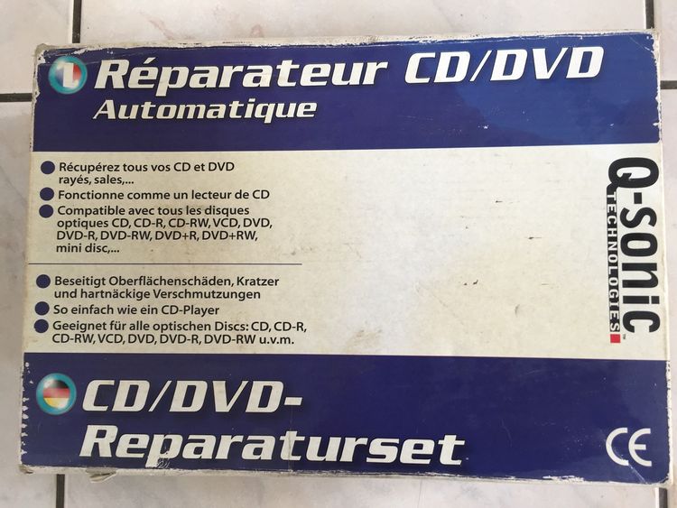 Réparateur automatique de CD et DVD