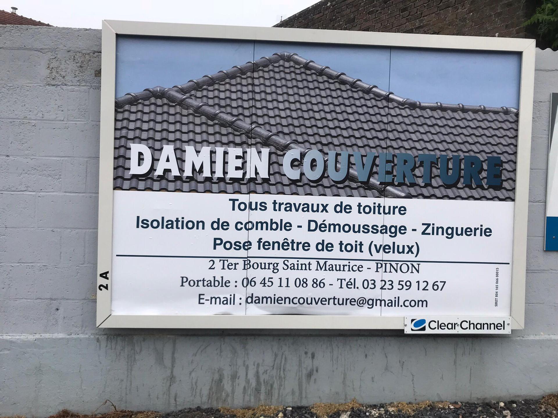 Damien Couverture Ouvert le dimanche