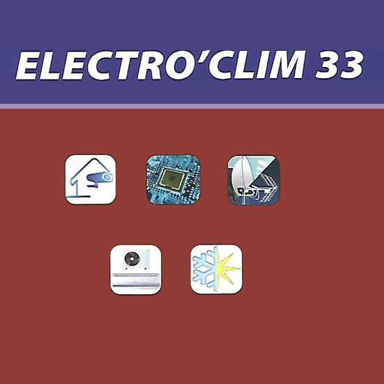 Electro'clim 33 SARL climatisation, aération et ventilation (fabrication, distribution de matériel)