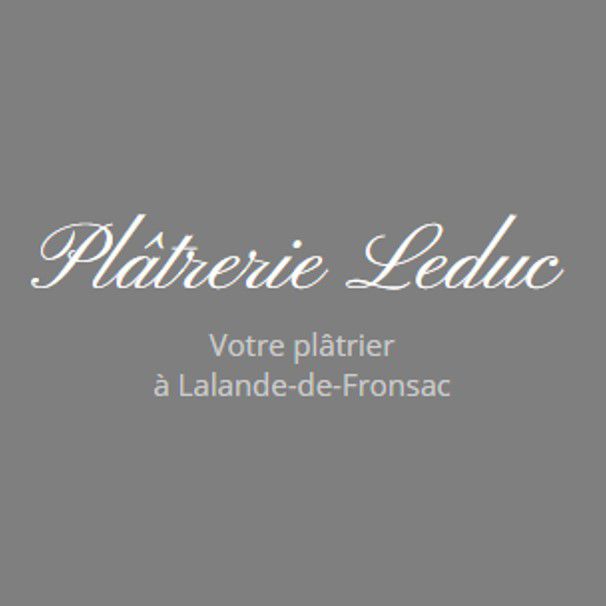 Platrerie Leduc plâtre et produits en plâtre (fabrication, gros)