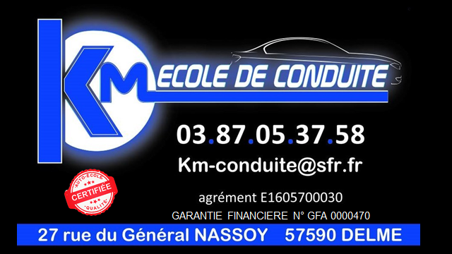 Auto-Moto Ecole De Conduite KM SASU