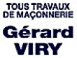 Gérard Viry entreprise de maçonnerie