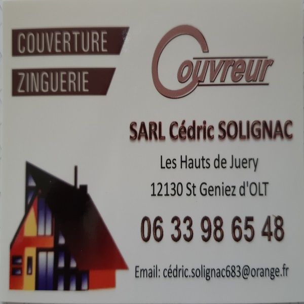 Solignac Couverture couverture, plomberie et zinguerie (couvreur, plombier, zingueur)