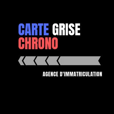 Carte Grise Chrono plaques d'immatriculation