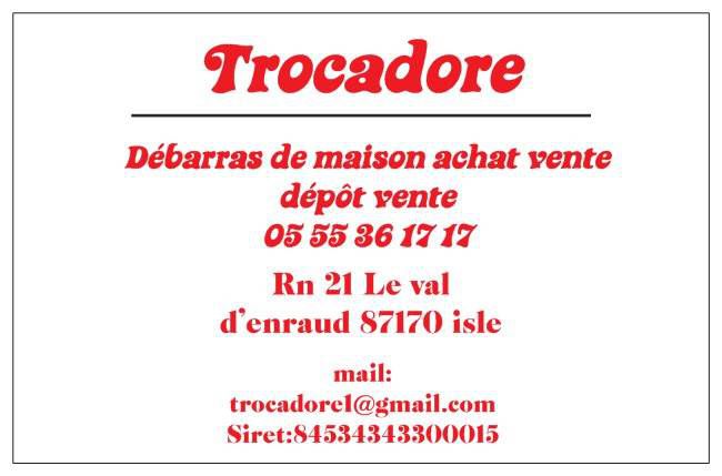 Trocadore achat et vente d'antiquité