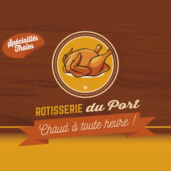 La Rôtisserie Du Port boucherie et charcuterie (détail)