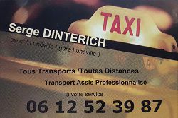 Taxi Dinterich Serge taxi