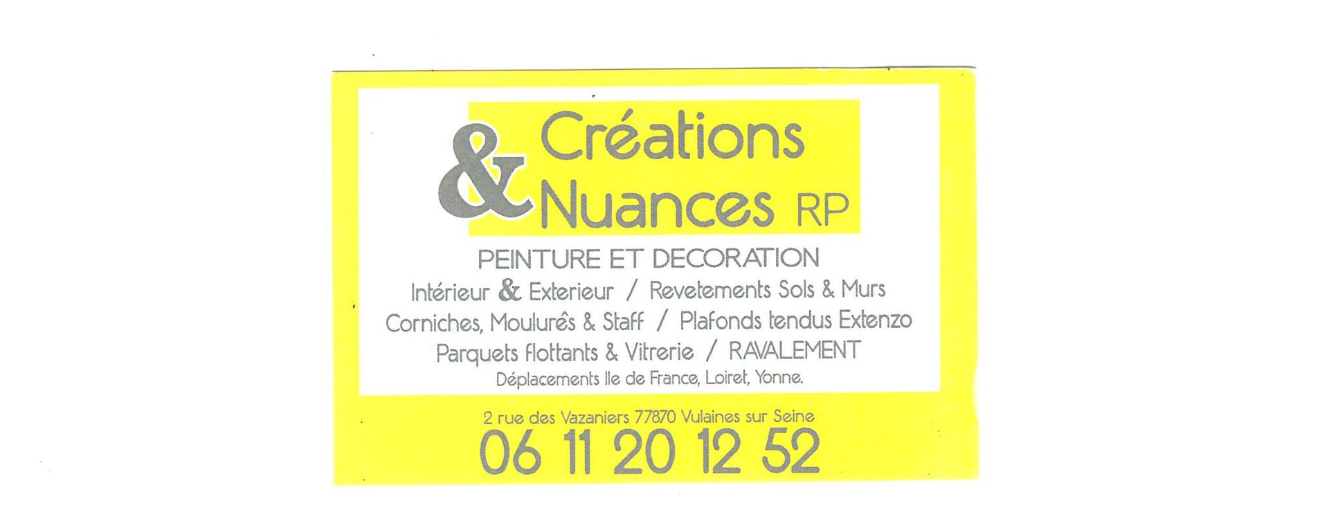 Créations et Nuances