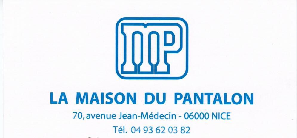 La Maison Du Pantalon vêtement pour homme (détail)