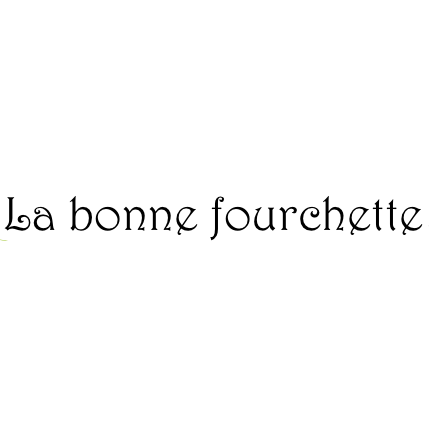 La Bonne Fourchette article de fête (détail)