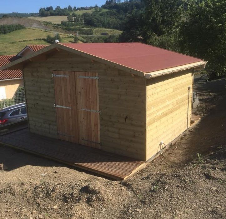 Abri de jardin, garage - Corson près de Morlaix, Finistère