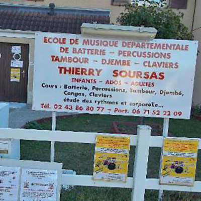 Ecole de Musique de Batterie Soursas cours de musique, cours de chant