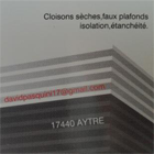 David . P . Plaquiste plâtre et produits en plâtre (fabrication, gros)