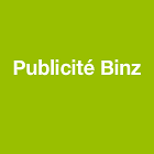 Publicité Binz agence et conseil en publicité