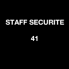 Staff Sécurité 41 Equipements de sécurité