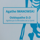 Iwanowski Agathe ostéopathe