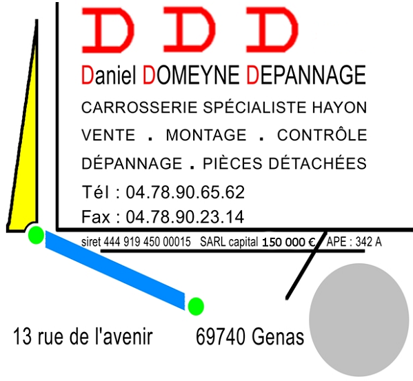 D D D Daniel Domeyne Dépannage garage de poids lourds 