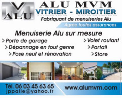 Alu MVM Jean Pierre Palle vitrerie (pose), vitrier