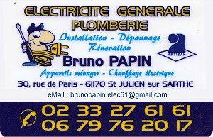 Papin Bruno plombier