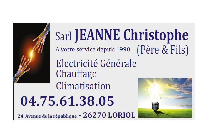 Jeanne Christophe SARL électricité générale (entreprise)