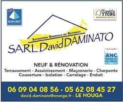 SARL DAMINATO DAVID Construction, travaux publics